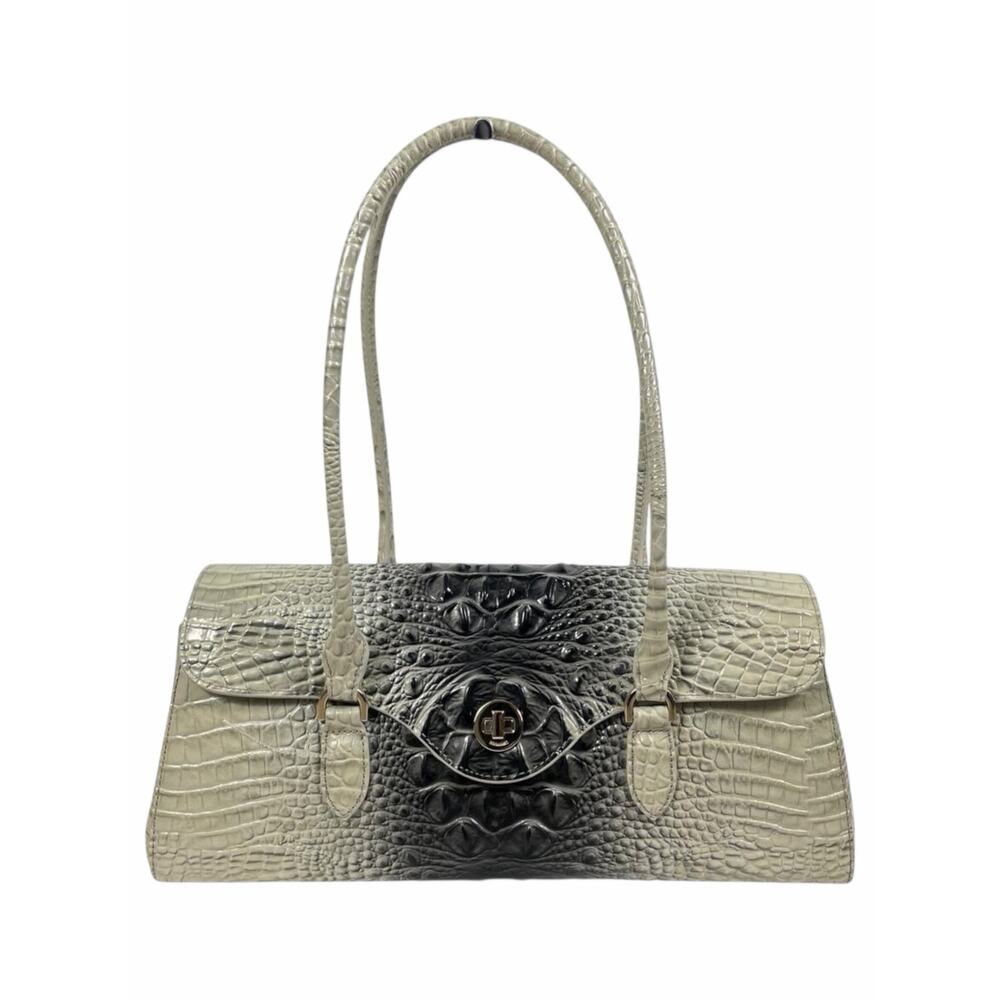 Brahmin Dayan Leather Shoulder Bag Everlasting Ombre Melbourne East West Bag - Picture 3 of 12
